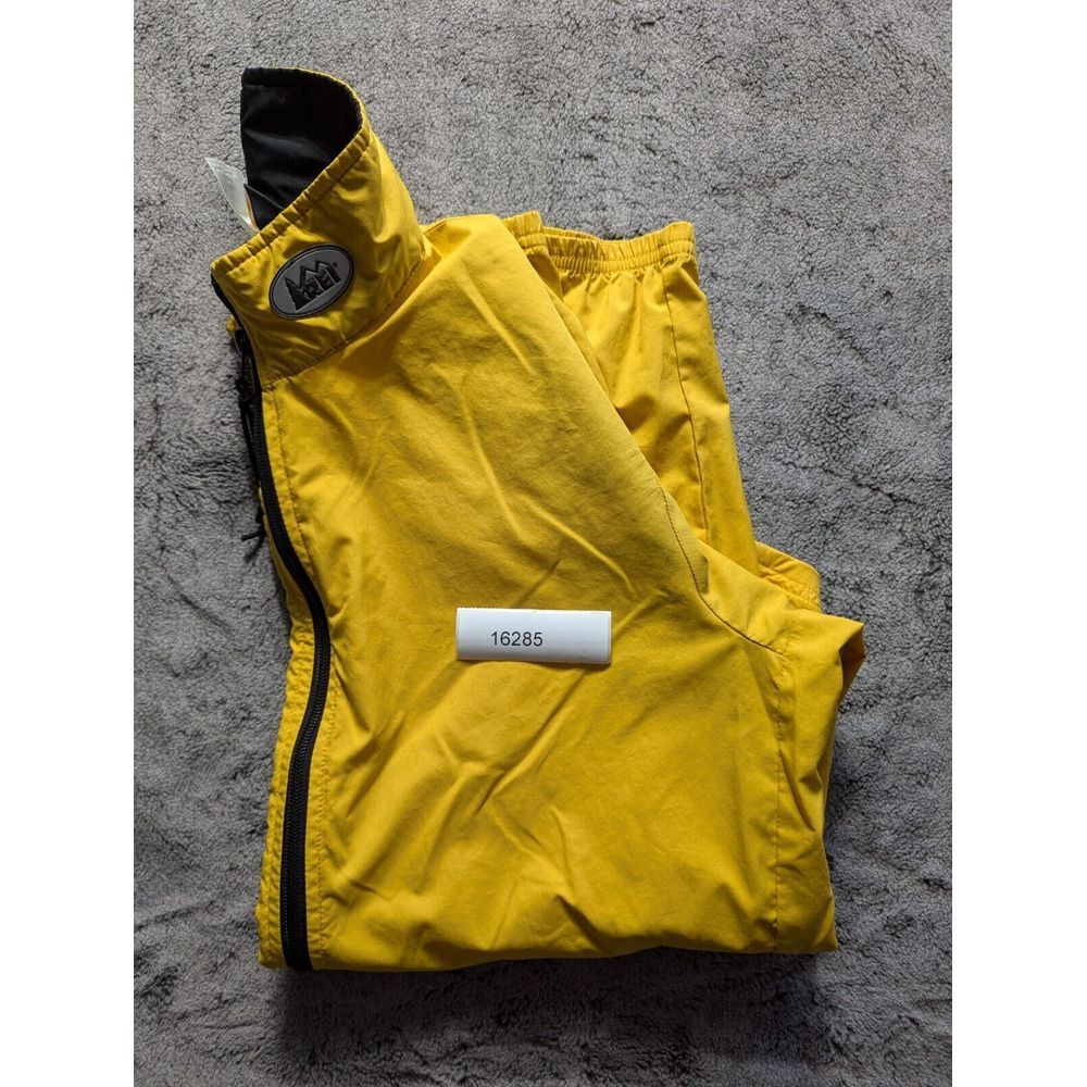 REI Long Sleeve Full Zip Windbreaker Women's Size Medium Yellow - Picture 11 of 11